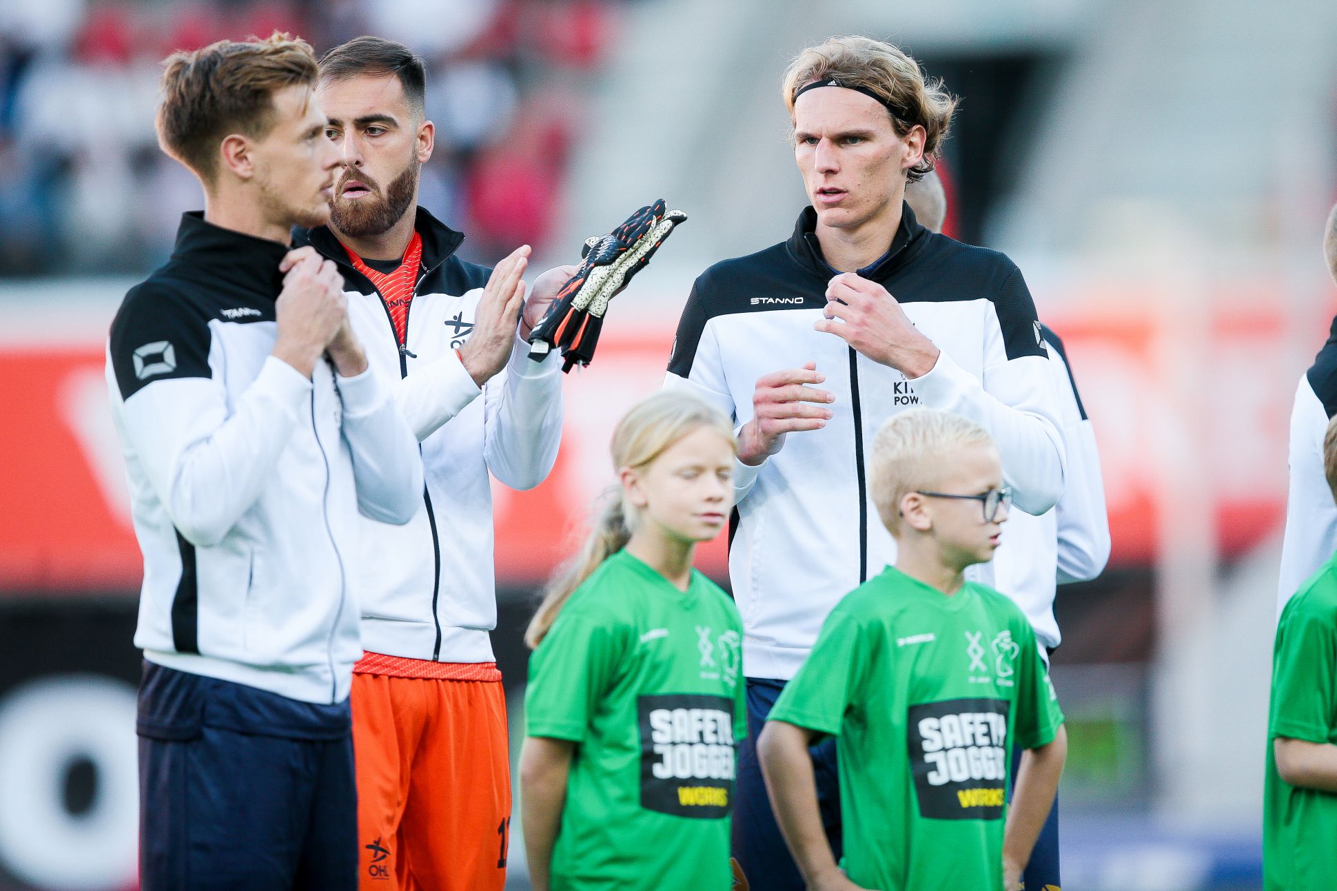 Opsteker voor Oud-Heverlee Leuven tegen Anderlecht, Maertens is